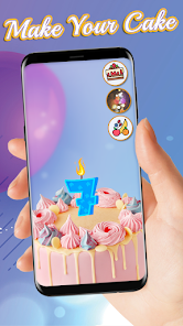 Captura 2 Cake Maker: Feliz cumpleaños android