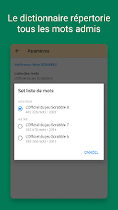 Verificateur Mots SCRABBLE – Applications sur Google Play
