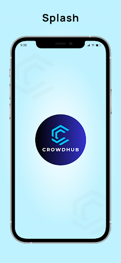 Android application CrowdHub screenshort