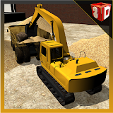 Sand Excavator Truck Simulator icon