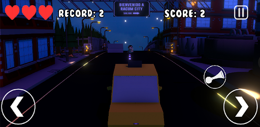 Android application Zombie City : Car Escape screenshort