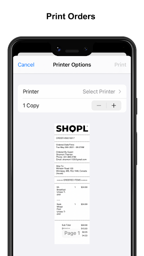 Chow Local Manager Screen 3
