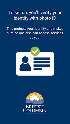 BC Services Card Screen 2