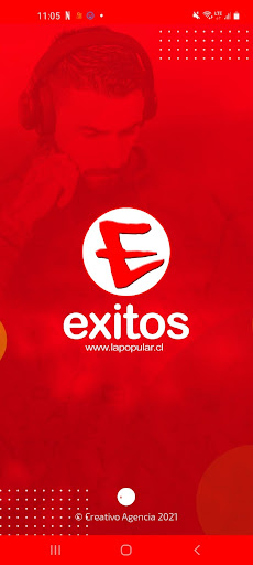 Android application Exitos la popular screenshort