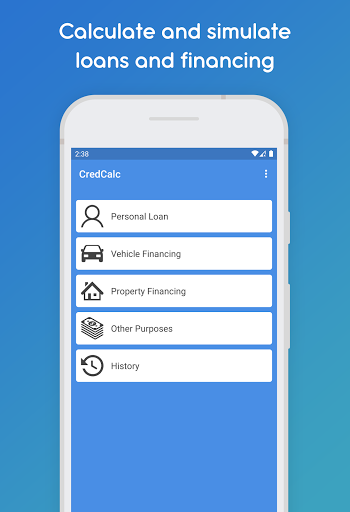 Android application Loan Calculator screenshort