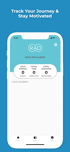 Screenshot of Rad Mobility & Recovery App