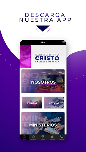 Android application CRISTO LA UNICA ESPERANZA screenshort