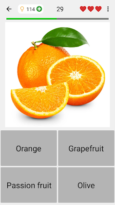 Fruit and Vegetables - Quiz - Screenshot 4