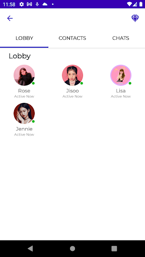 Blackpink Fake Video Call Screen 3