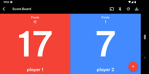 Badminton Score Screen 3