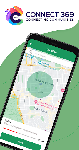 Android application Connect 369 screenshort