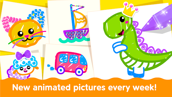 Bini Toddler Drawing Apps! Coloring Games for Kids apkdebit screenshots 15