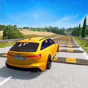 Beam Drive Road Crash 3D Games  screenshots 1