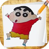 How To Draw Shin Chan Chars icon