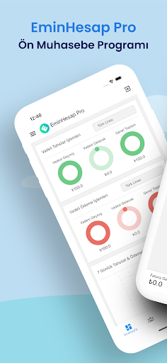 Android application EminHesap Pro: Ön Muhasebe screenshort