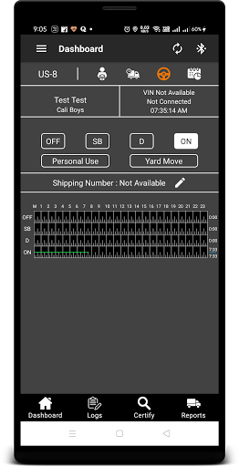 NWT ELD Screen 3