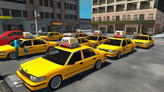 simulador de jogo de táxi