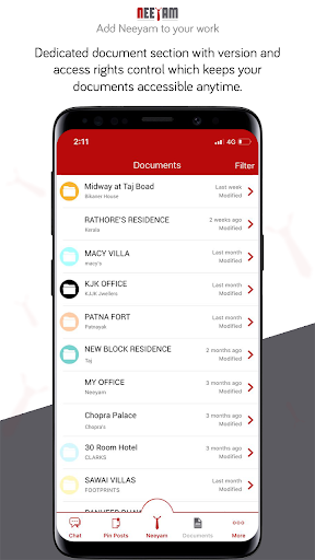 Android application Neeyam screenshort
