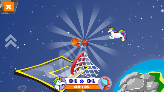 Space Dunk Basketball 1.1 APK screenshots 3
