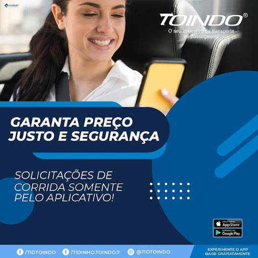 Android application Toindo - solicite sua corrida screenshort