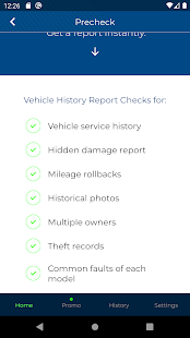 VIN Decoder: Car History Check Screenshot