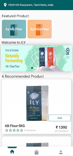 Android application iLY Flour screenshort