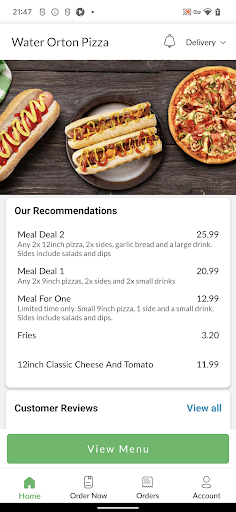 Water Orton Pizza Screen 2