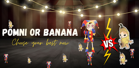 Pomni vs banan cat circus