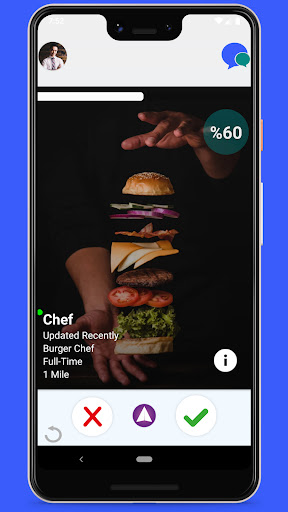 Android application Waggler - Search jobs, match screenshort
