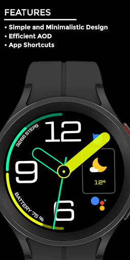 night 33 - watch face Screen 2