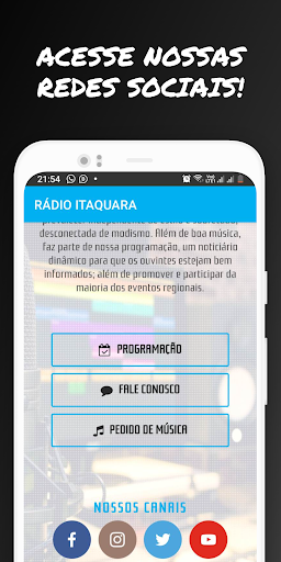 Rádio Itaquara Screen 3