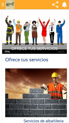 Android application AnunciaT screenshort