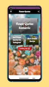 Flowers quote Romantic