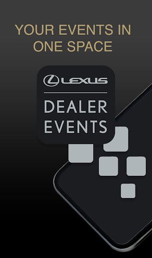 Android application Lexus Dealer Events screenshort