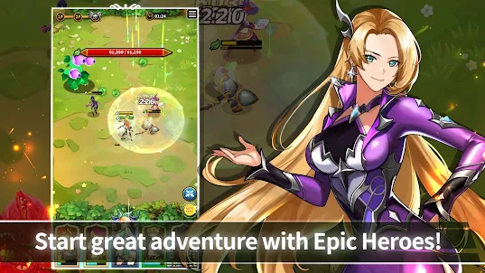 Epic Heroes Adventure : Action & Idle Dungeon RPG