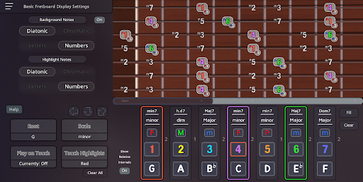 Fretigator Fretboard Navigator Screen 2