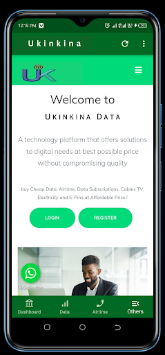 Android application Ukinkina Data screenshort