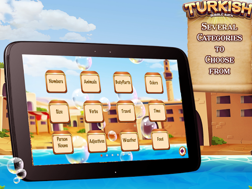 Turkish Language Bubble Bath Screen 3