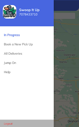 Android application Swoop It Up screenshort