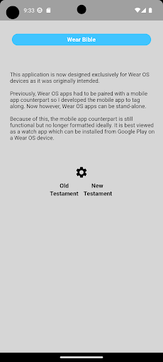 Android application Wear Bible screenshort