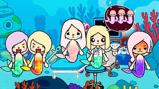 Captura 4 Boca Mermaid Toca Wallpapers android