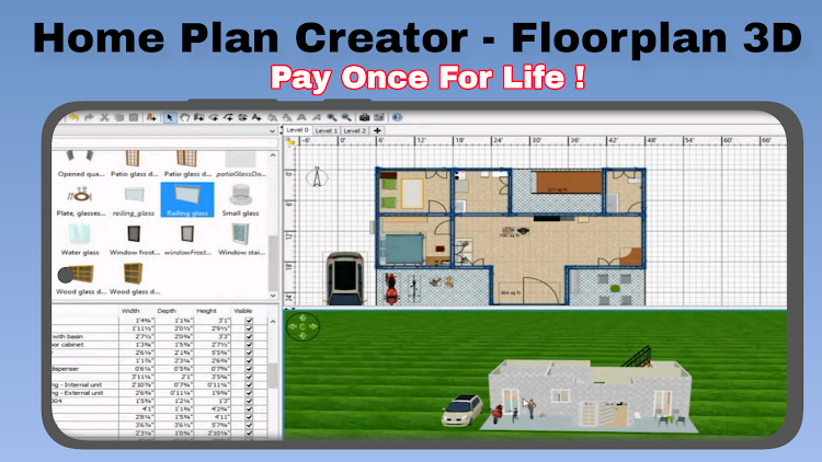 Home Plan Creator Floorplan 3D - 7.2.1 - (Android)