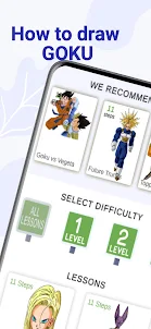 Baixar e jogar Como desenhar Goku no PC com MuMu Player
