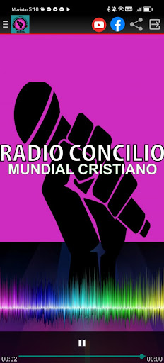 Android application RADIO CONCILIO CRISTIANO screenshort