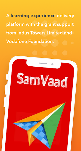 Android application SamVaad screenshort