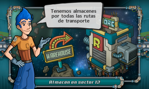 Android application Robot Warehouse screenshort