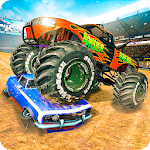Cover Image of ダウンロード Extreme Monster Truck Crash Derby Stunts 2.3 APK