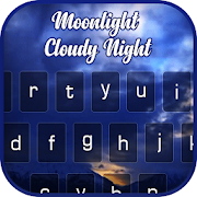 Moonlight Cloudy Night Live Keyboard