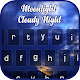 Moonlight Cloudy Night Live Keyboard Изтегляне на Windows