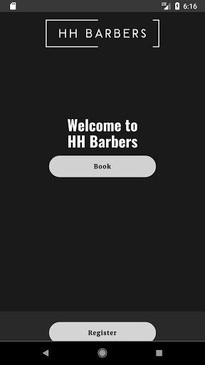 Android application HH Barbers screenshort